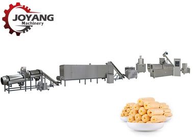 120-150kg / h Dây chuyền sản xuất đồ ăn nhẹ làm đầy lõi Máy làm bánh ngô