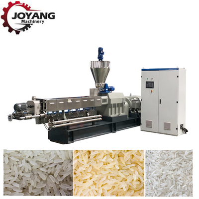 Dây chuyền sản xuất hạt gạo tăng cường với máy đùn trục vít đôi