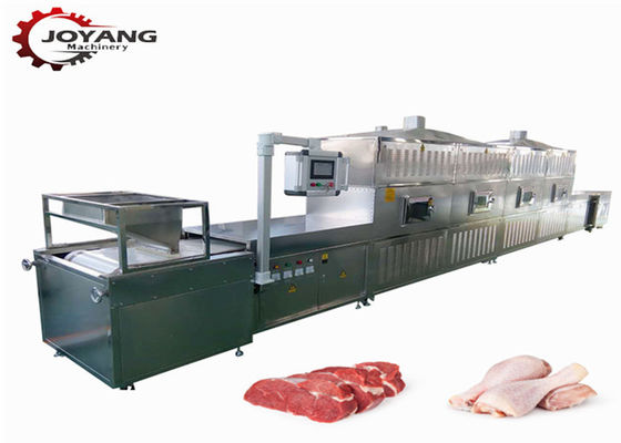 60kw 60kg / h Thiết bị vi sóng công nghiệp Máy sản xuất thịt